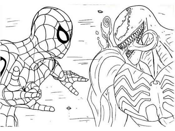 disegni di venom
