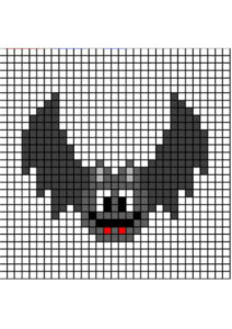 pixel art halloween facili