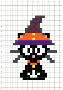 pixel art halloween facili