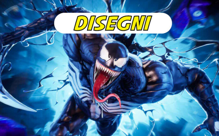 venom da colorare
