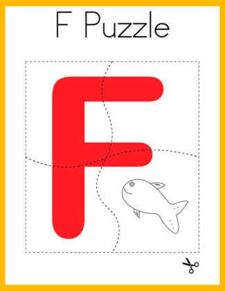 disegni con la lettera f