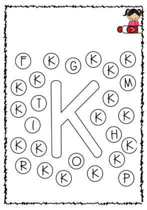 disegni con la lettera k