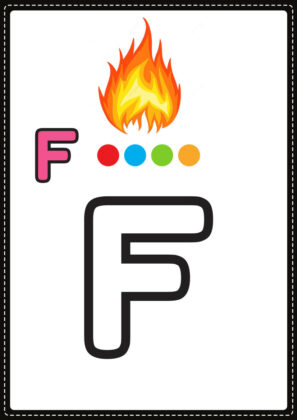disegni con la lettera f