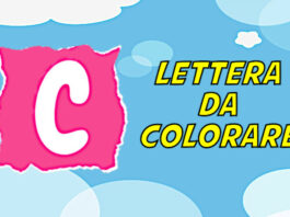 lettera c da colorare