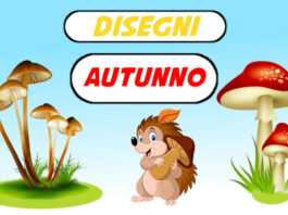 disegn autunno da colorare