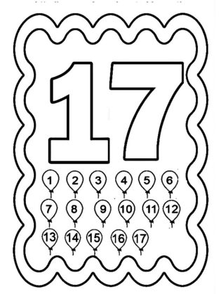 disegni con i numeri