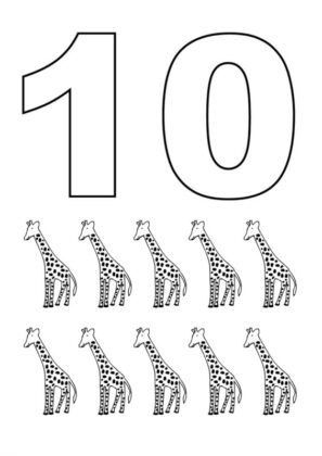 disegni con i numeri