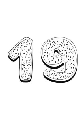 disegni da colorare con i numeri