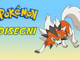 lycanroc da colorare
