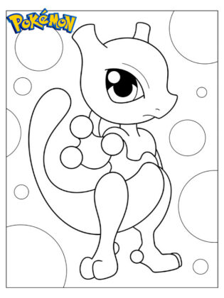 mew da colorare