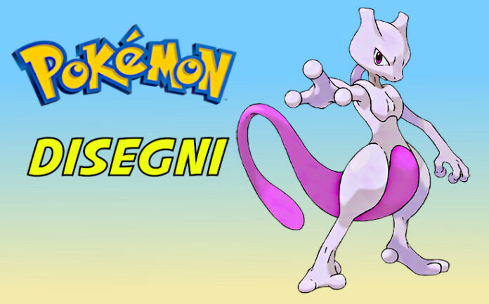 mewtwo da colorare