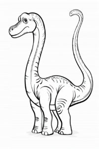 disegni di dinosauri da colorare