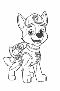 disegni da colorare paw patrol