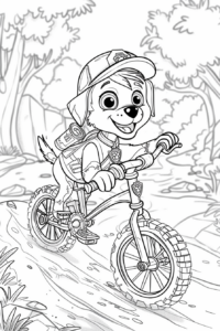 disegni da colorare paw patrol