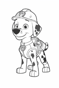 disegni da colorare paw patrol