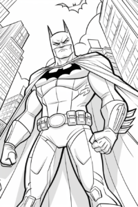 disegni di batman