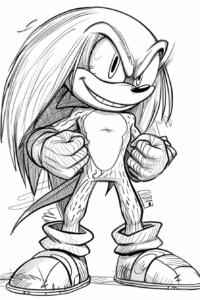 disegni di sonic