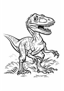 disegni dinosauri da colorare