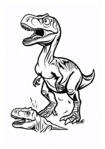 disegni dinosauri difficili