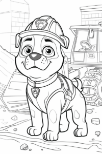 disegno paw patrol