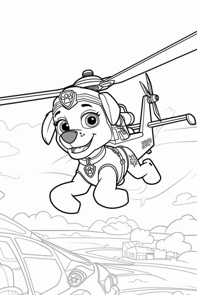 Disegni Di Paw Patrol Da Colorare (50)