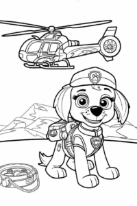 disegno paw patrol