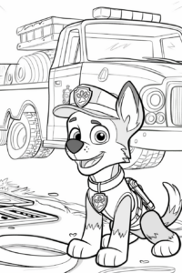 disegno paw patrol