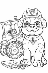 paw patrol disegni da colorare