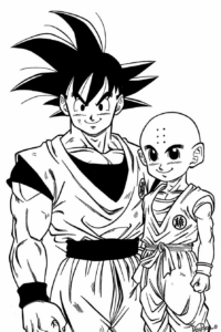 disegni da colorare dragon ball