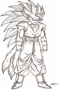 disegni di goku