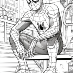 disegno spiderman