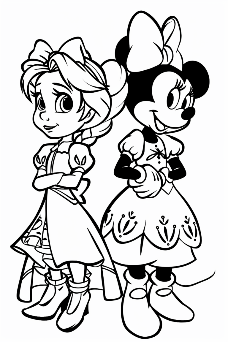 Disegni Da Colorare Minnie 33 Immagini Da Stampare