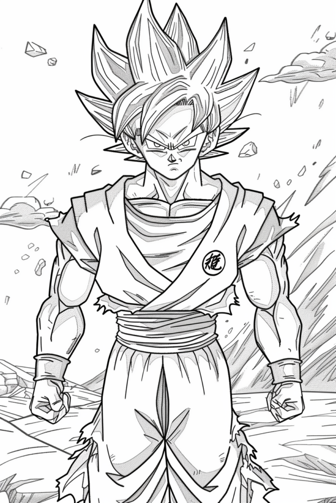 Disegni Dragon Ball da Colorare GRATUITI