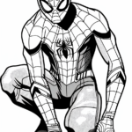 spiderman disegno