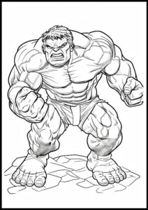 disegni hulk