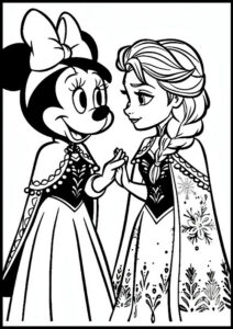 disegni minnie