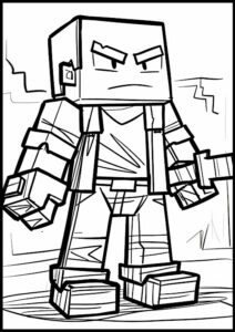 disegno minecraft