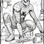 disegno spiderman