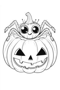 disegni ragni halloween