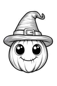 disegni zucche halloween