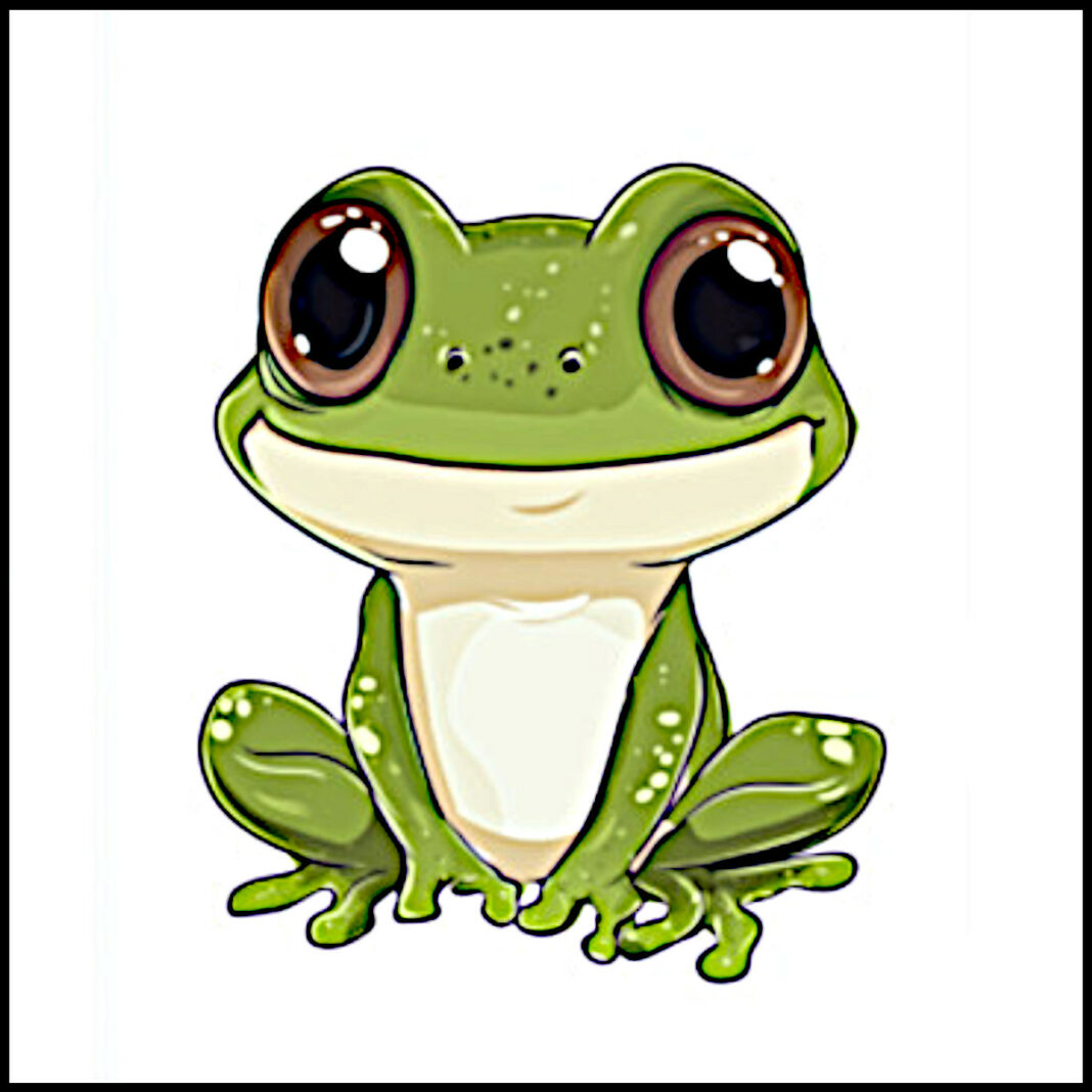 rana da colorare