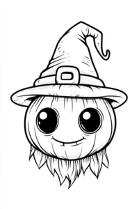 zucche di halloween disegno