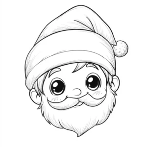 babbo natale disegno facile