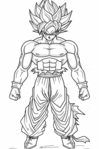 disegni da colorare dragon ball