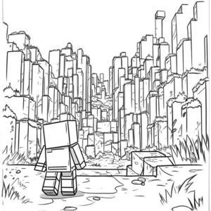 disegni di minecraft