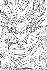 disegni dragon ball da colorare