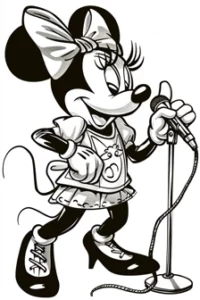 disegni minnie