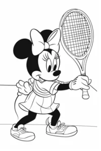 minnie da stampare