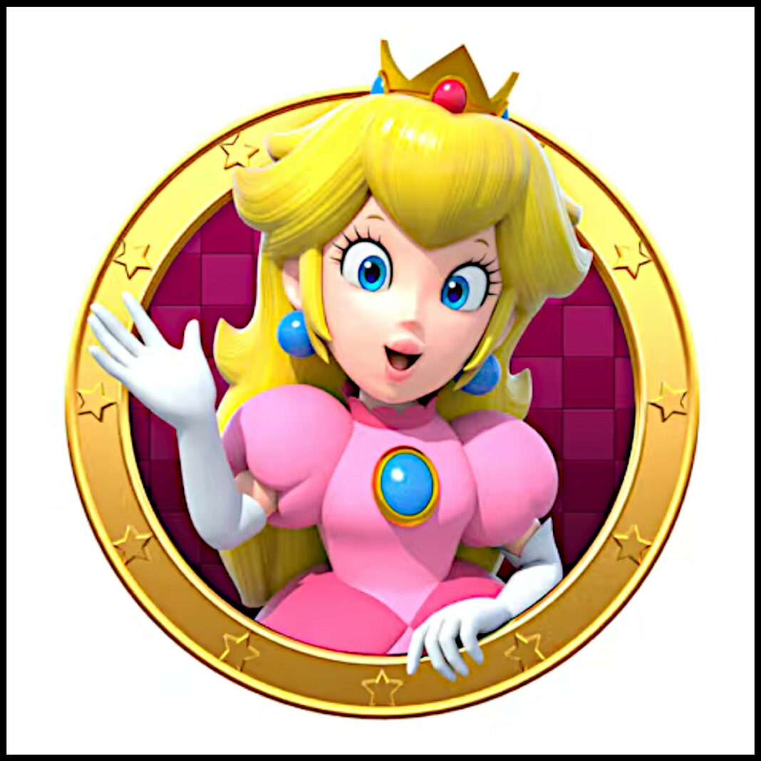 peach da colorare
