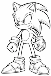 sonic da stampare